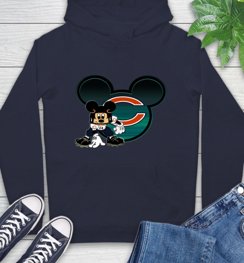 NFL Chicago Bears Mickey Mouse Disney Football T Shirt Hoodie 4
