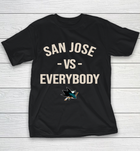 San Jose Sharks Vs Everybody Youth T-Shirt