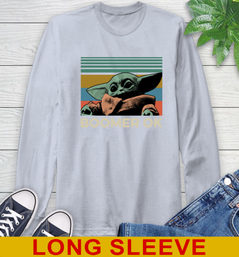 Baby Yoda Boomer OK Star Wars Vintage Shirts 60