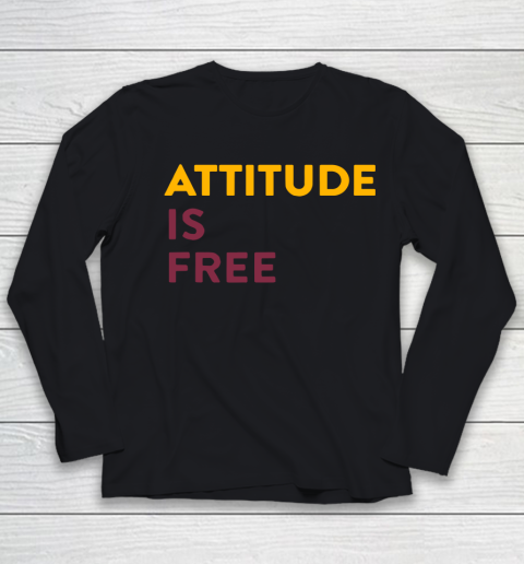 Attitude Is Free Youth Long Sleeve