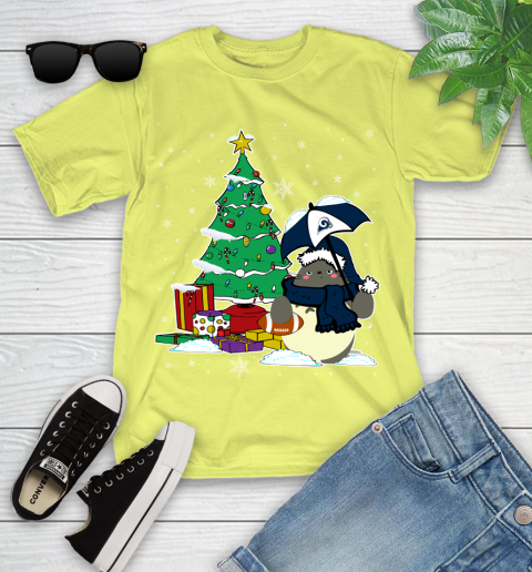 Los Angeles Rams NFL Football Cute Tonari No Totoro Christmas Sports Youth T-Shirt 10