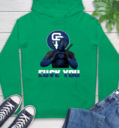 MLB San Diego Padres Deadpool Love You Fuck You Baseball Sports Hoodie 8