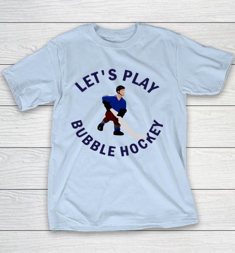 Bubble Hockey Let's Play Youth T-Shirt - Image 5
