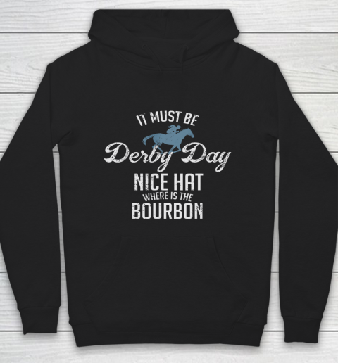 Funny Derby Day and mint juleps Kentucky horse racing Hoodie