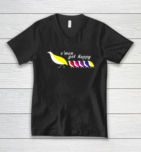 C'mon Get Happy V-Neck T-Shirt