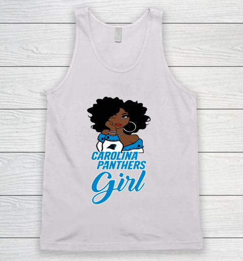 Carolina Panthers Girl NFL Tank Top 2