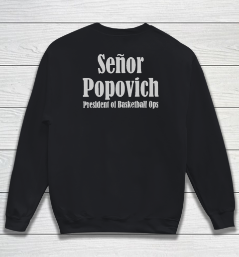Coach Pop El Jefe (print on front and back) Sweatshirt 7