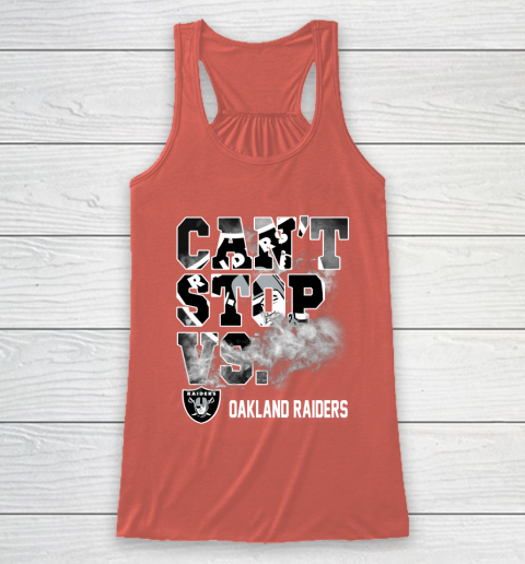 NFL Oakland Raiders Can't Stop Vs Racerback Tank 3