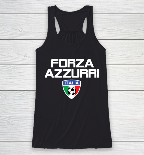 Italy Soccer Jersey 2020 2021 Euro Italia Football Team Forza Azzurri Racerback Tank