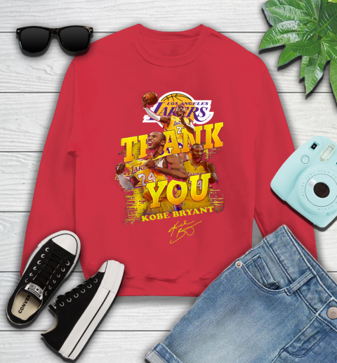 Great Thank you Kobe Bryant Los Angeles Lakers signature shirt 111