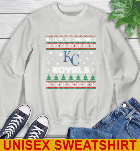 MLB All I Want For Christmas Is Kansas City Royals Baseball Sports 29