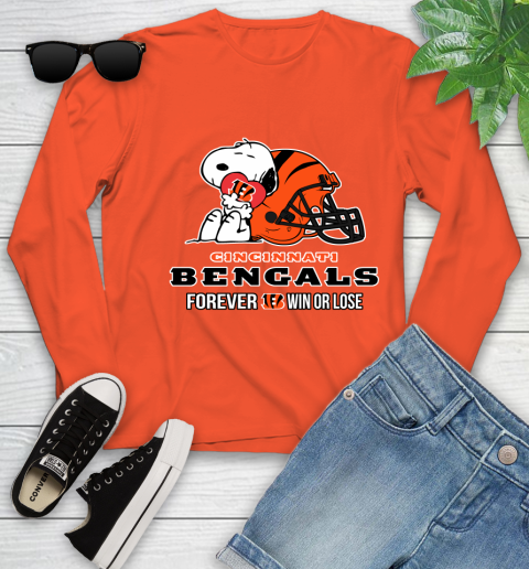 NFL The Peanuts Movie Snoopy Forever Win Or Lose Football Cincinnati Bengals 128