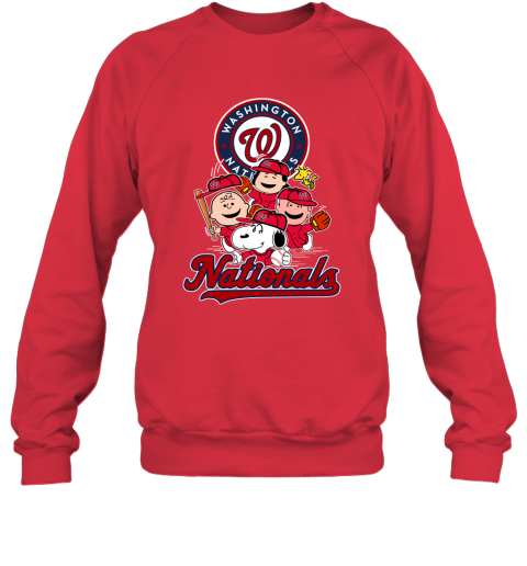 XL NEW Washington Nationals Long Sleeve T-Shirt MLB Merchandise Red hoodie