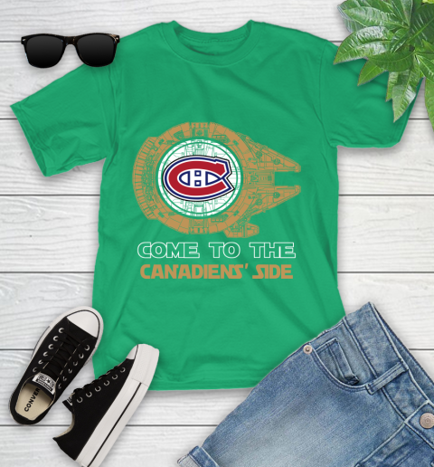 NHL Come To The Montreal Canadiens Wars Hockey Sports Youth T-Shirt 8