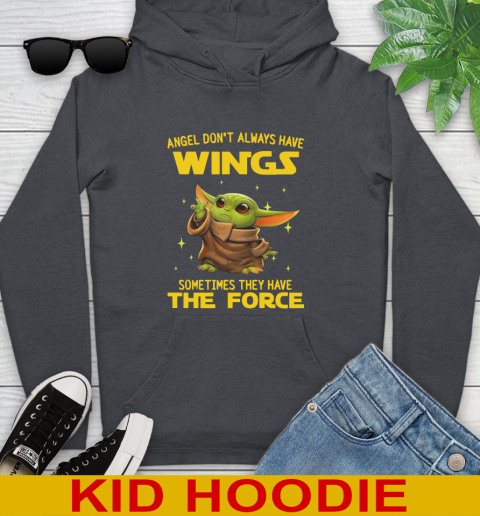 Baby Yoda Angel Don't Always Have Wings They Have The Force Shirt 136