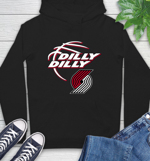 NBA Portland Trail Blazers Dilly Dilly Basketball Sports Hoodie 2