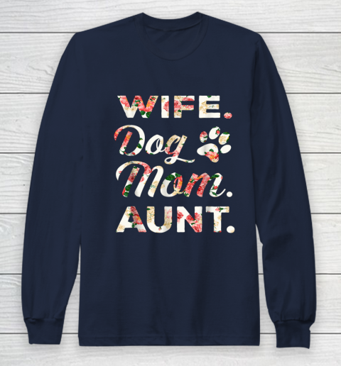 Dog mom and aunt t shirt sale