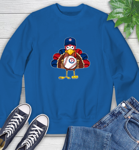 Texas Rangers Turkey thanksgiving Sweatshirt 8