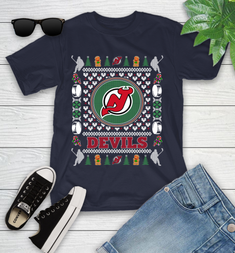 New Jersey Devils Merry Christmas NHL Hockey Loyal Fan Ugly Shirt 101