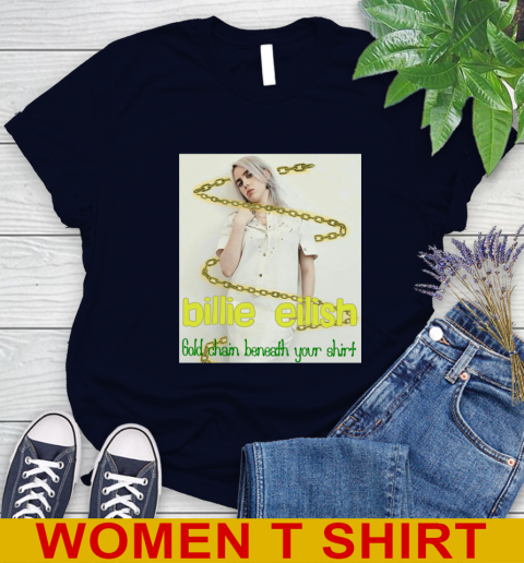 Billie Eilish Gold Chain Beneath Your Shirt 91