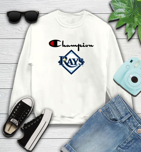 MLB Baseball Tampa Bay Rays Champion Shirt Sweatshirt