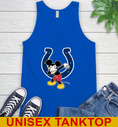 Indianapolis Colts NFL Football Dabbing Mickey Disney Sports Tank Top 5