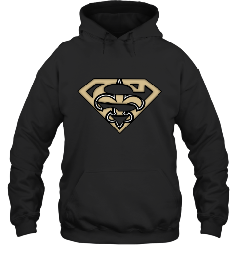 We Are Undefeatable The New Orleans Saints x Superman NFL Hoodie