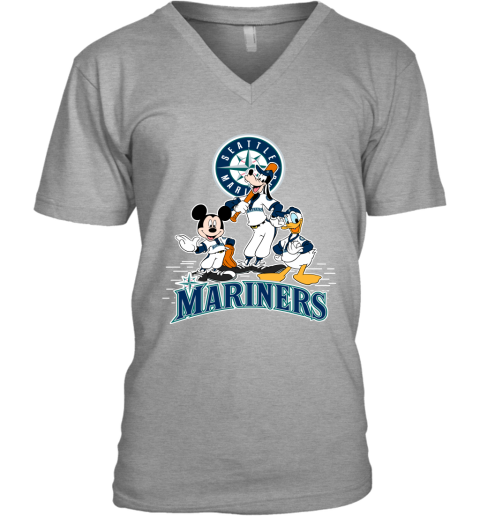 MLB Sport Fans Atlanta Braves Mickey Mouse Donald Duck Goofy Baseball T  Shirt