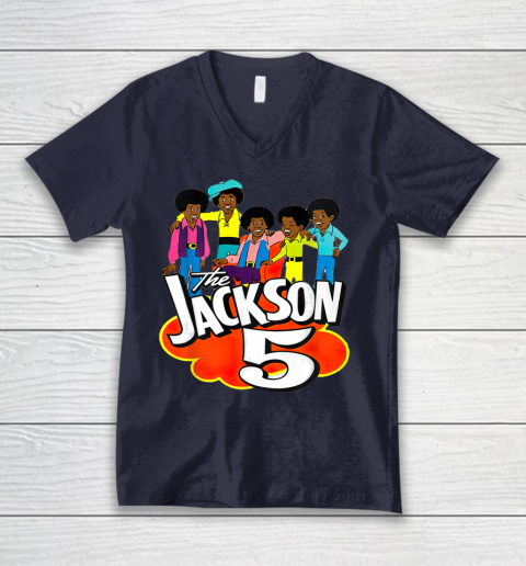 The Jackson 5 V-Neck T-Shirt 2