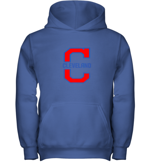 otlx cleveland hometown indian tribe vintage youth hoodie 43 front royal