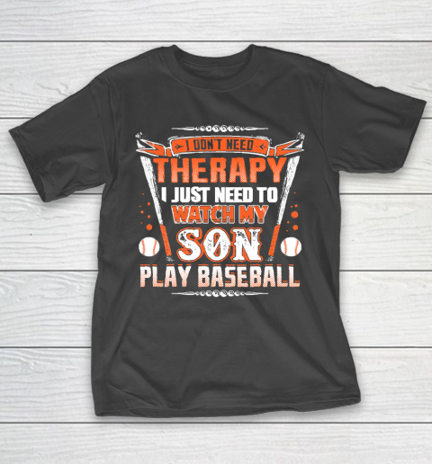 Father's Day Funny Gift Ideas Apparel  Proud Baseball Dad T Shirt T-Shirt