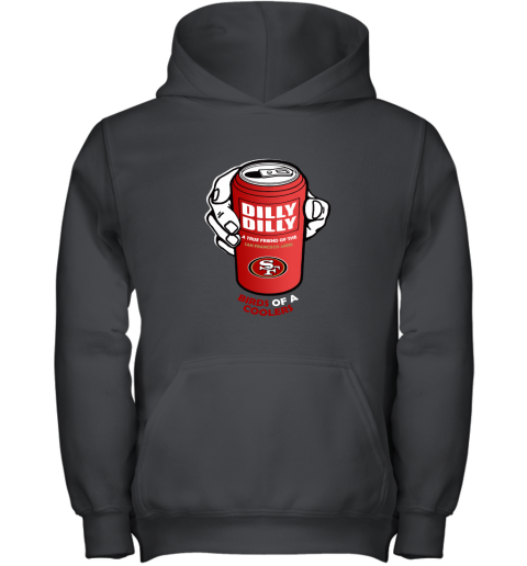 Bud Light Dilly Dilly! San Francisco 49ers Birds Of A Cooler Youth Hoodie