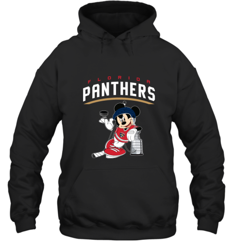 Mickey Florida Panthers With The Stanley Cup Hockey NHL Hoodie