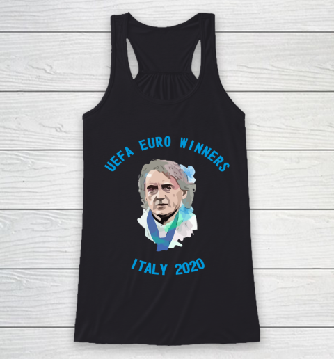 Roberto Mancini Italy Coach Champions Euro 2020 Racerback Tank