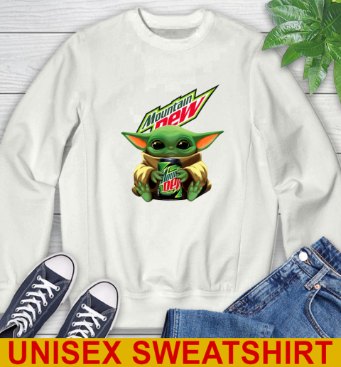 Star Wars Baby Yoda Hugs Mountain Dew Soft Drink Shirt 25
