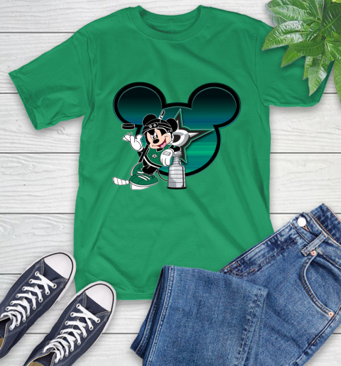 NHL Dallas Stars Stanley Cup Mickey Mouse Disney Hockey T Shirt T-Shirt 7