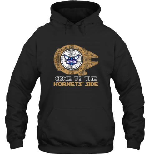 NBA Come To The Charlotte Hornets Side Star Wars Basketball Sports Hoodie