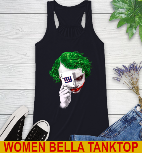 New York Giants NFL Football Joker Card Shirt Racerback Tank 8