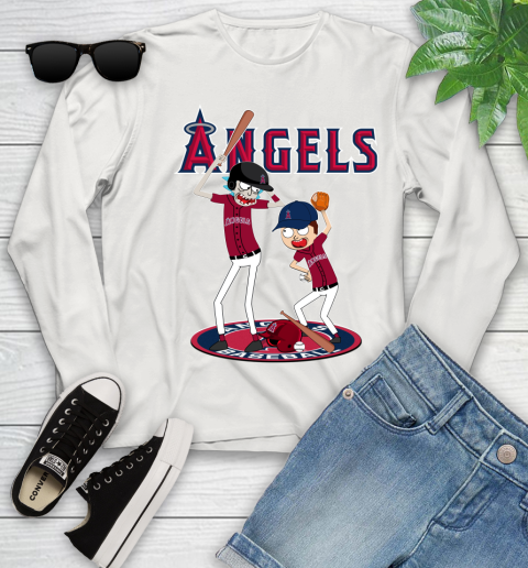 MLB Los Angeles Angels Rick And Morty Baseball 136
