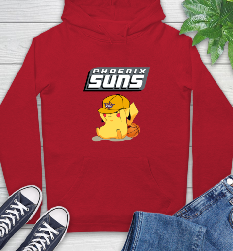 NBA Pikachu Basketball Sports Phoenix Suns Hoodie 10