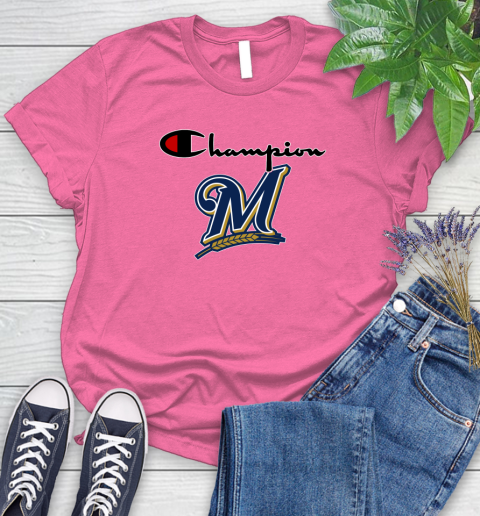 MLB Baseball Milwaukee Brewers Champion Shirt Women's T-Shirt 11