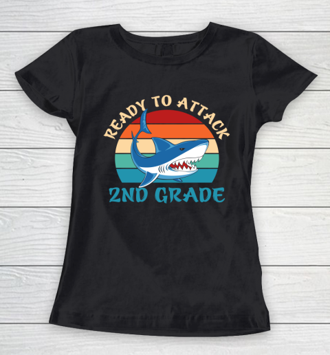 Back To School Shirt Ready to attack 2nd grade Women's T-Shirt
