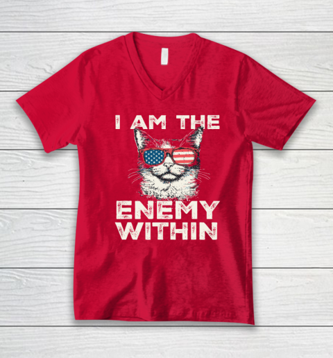 I Am The Enemy Within Tee  Kamala Harris 2024 Merch V-Neck T-Shirt 5