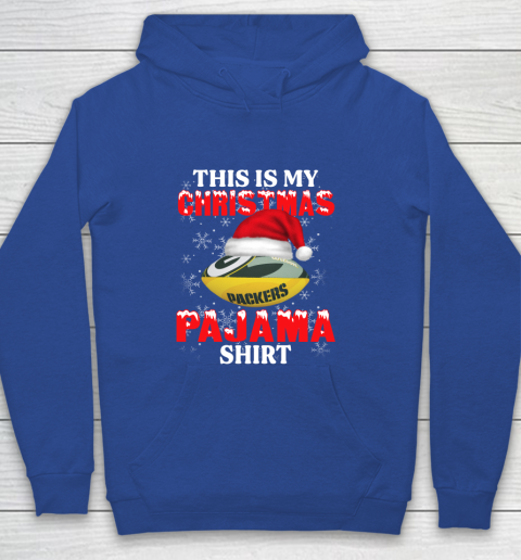 Green Bay Packers This Is My Christmas Pajama Shirt NFL Youth Hoodie 6