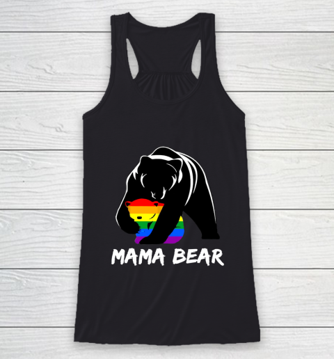 Mama Bear LGBT Racerback Tank