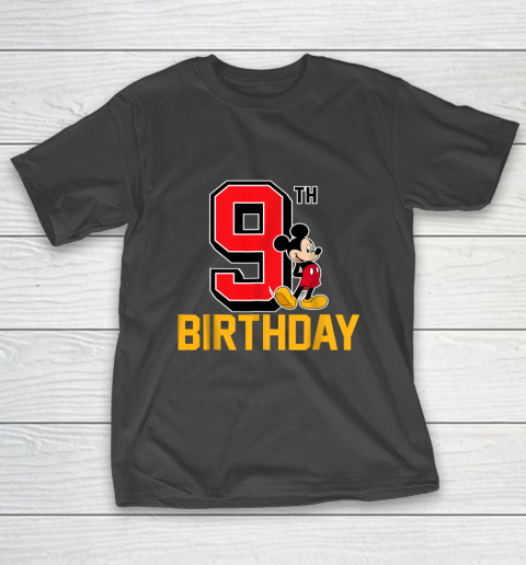 Disney Mickey Mouse 9th Birthday T-Shirt