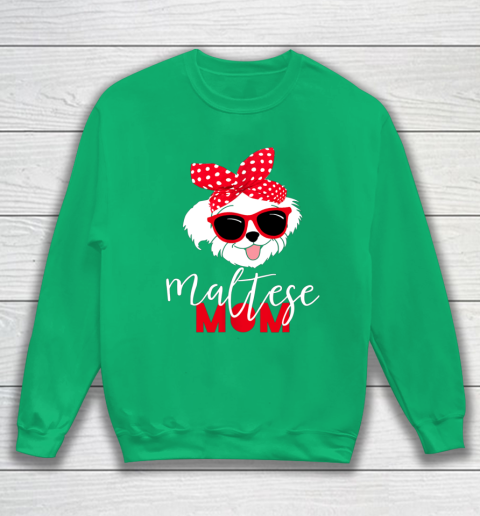 Dog Mom Shirt Dog Lovers T Shirt Maltese Mom Fur Mama Sweatshirt 5