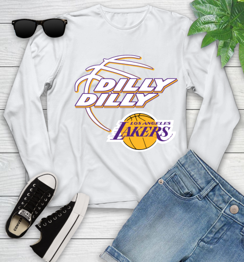 NBA Los Angeles Lakers Dilly Dilly Basketball Sports Youth Long Sleeve