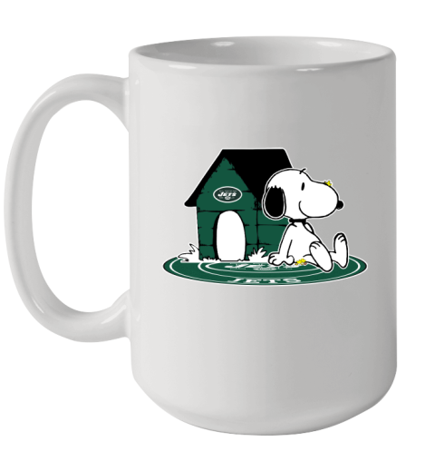 NFL Football New York Jets Snoopy The Peanuts Movie Shirt Ceramic Mug 15oz