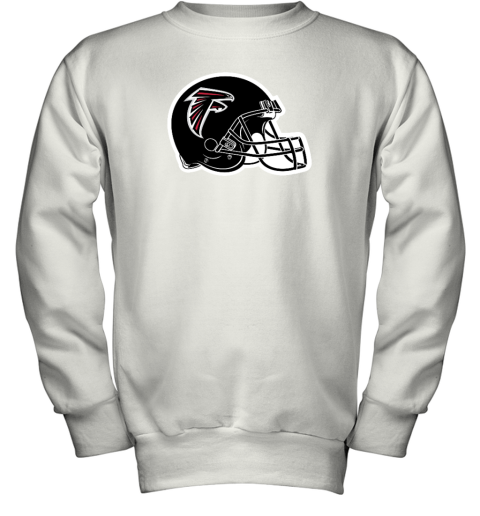 Atlanta Falcons Helmet Youth Sweatshirt